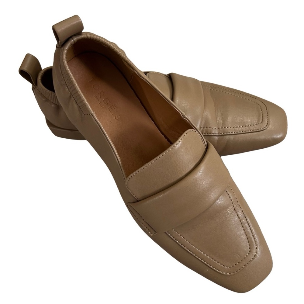 Torgeis Women's Kamella Loafers Size 8.5 Tan